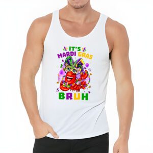 Its Mardi Gras Bruh Dabbing Crawfish Carnival Tank Top 3 4