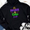 Its Mardi Gras Yall Tshirt Mardi Gras Party Mask Costume Hoodie