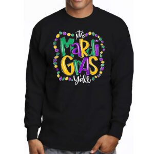 Its Mardi Gras Yall Tshirt Mardi Gras Party Mask Costume Longsleeve Tee 3 6