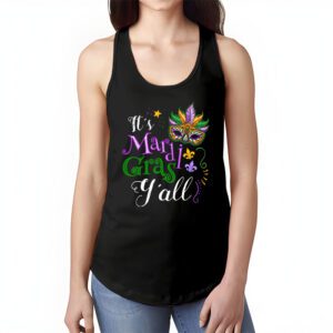 Its Mardi Gras Yall Tshirt Mardi Gras Party Mask Costume Tank Top 1 13