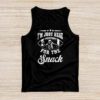 Just Here For The Snacks American Football Funny Women Kids Tank Top