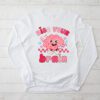 Kiss Your Brain Retro Valentines Day Valentine Teacher Squad Longsleeve Tee