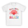 Kiss Your Brain Retro Valentines Day Valentine Teacher Squad T-Shirt