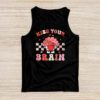 Kiss Your Brain Retro Valentines Day Valentine Teacher Squad Tank Top