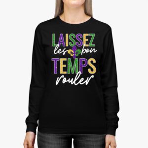 Laissez Les Bon Temps Rouler Mardi Gras 2024 New Orleans Longsleeve Tee 2 3