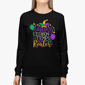 Laissez Les Bon Temps Rouler Mardi Gras 2024 New Orleans Longsleeve Tee 2 5