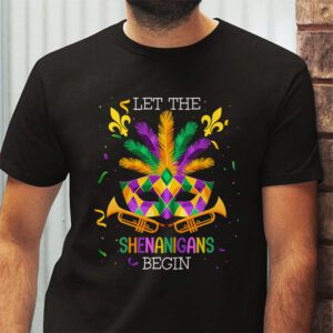 Let The Shenanigans Begin Mardi Gras Lips Kids Men Women T Shirt 2 2