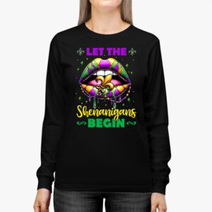 Let The Shenanigans Begin Mardi Gras Shirts Kids Men Women Longsleeve Tee 2