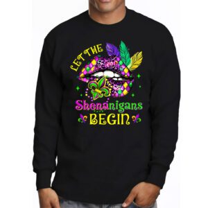 Let The Shenanigans Begin Mardi Gras Shirts Kids Men Women Longsleeve Tee 3 4