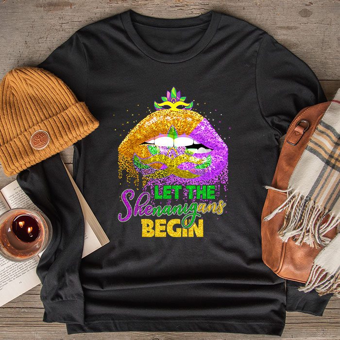 Let-The-Shenanigans-Begin-Mardi-Gras-Shirts-Kids-Men-Women-Longsleeve-Tee Let The Shenanigans Begin Mardi Gras Shirts