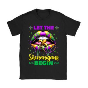 Let The Shenanigans Begin Mardi Gras Shirts, Kids Men Women T-Shirt