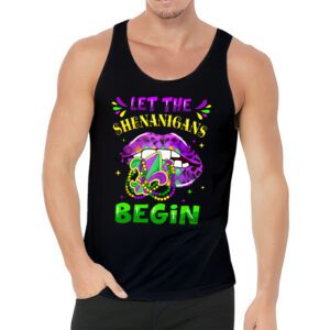 Let The Shenanigans Begin Mardi Gras Shirts Kids Men Women Tank Top 3 3