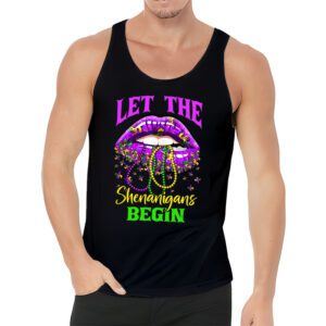 Let The Shenanigans Begin Mardi Gras Shirts Kids Men Women Tank Top 3 4