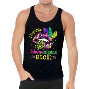 Let The Shenanigans Begin Mardi Gras Shirts Kids Men Women Tank Top 3 5