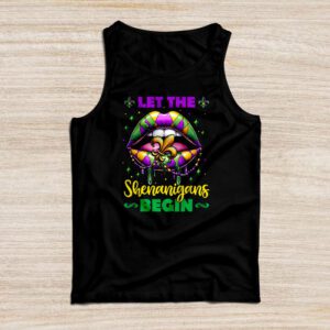 Let The Shenanigans Begin Mardi Gras Shirts, Kids Men Women Tank Top