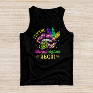 Let The Shenanigans Begin Mardi Gras Shirts, Kids Men Women Tank Top