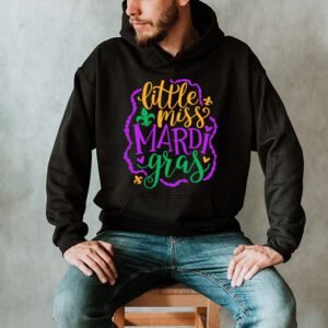 Little Miss Mardi Gras funny Mardi Gras 2024 Hoodie 2 5