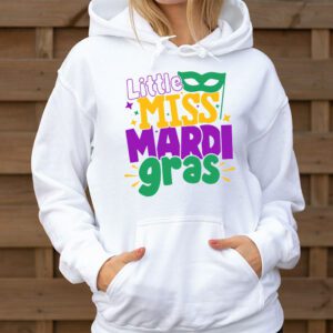 Little Miss Mardi Gras funny Mardi Gras 2024 Hoodie 3