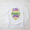 Little Miss Mardi Gras funny Mardi Gras 2024 Longsleeve Tee
