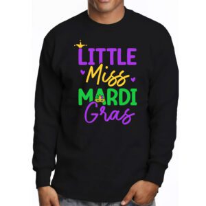 Little Miss Mardi Gras funny Mardi Gras 2024 Longsleeve Tee 3 7