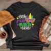 Little Miss Mardi Gras funny Mardi Gras 2024 Longsleeve Tee
