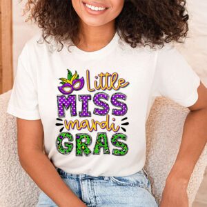 Little Miss Mardi Gras funny Mardi Gras 2024 T Shirt 1 4