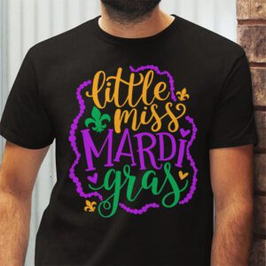 Little Miss Mardi Gras funny Mardi Gras 2024 T Shirt 2 5