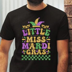 Little Miss Mardi Gras funny Mardi Gras 2024 T Shirt 2 6