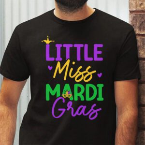 Little Miss Mardi Gras funny Mardi Gras 2024 T Shirt 2 7