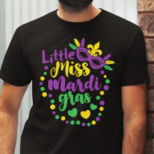 Little Miss Mardi Gras funny Mardi Gras 2024 T Shirt 2 8