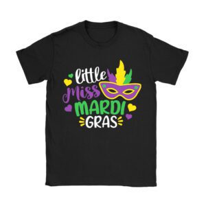 Little Miss Mardi Gras funny Mardi Gras 2024 T-Shirt