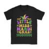 Little Miss Mardi Gras funny Mardi Gras 2024 T-Shirt