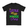 Little Miss Mardi Gras funny Mardi Gras 2024 T-Shirt