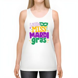 Little Miss Mardi Gras funny Mardi Gras 2024 Tank Top 2