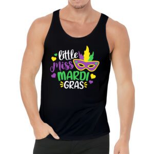 Little Miss Mardi Gras funny Mardi Gras 2024 Tank Top 3 3