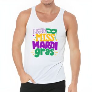 Little Miss Mardi Gras funny Mardi Gras 2024 Tank Top 3