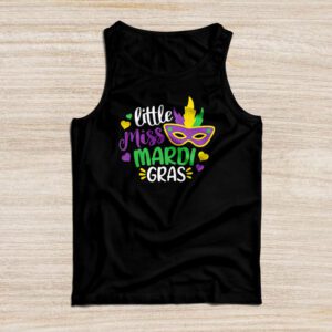 Little Miss Mardi Gras funny Mardi Gras 2024 Tank Top