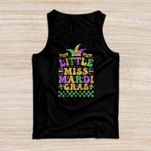 Little Miss Mardi Gras funny Mardi Gras 2024 Tank Top