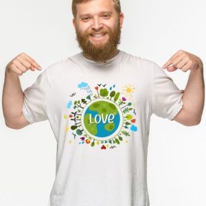 Love Earth Day Planet Anniversary Earth Day Everyday Women T Shirt 2 2