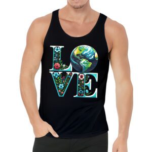 Love Earth Day Planet Anniversary Earth Day Everyday Women Tank Top 3