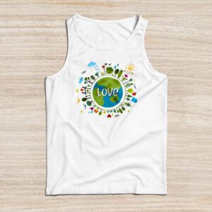 Love Earth Day Planet Anniversary Earth Day Everyday Women Tank Top