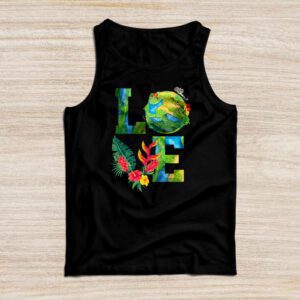 Love Earth Day Planet Anniversary Earth Day Everyday Women Tank Top