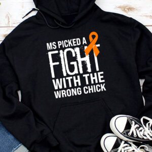 MS Warrior MS Picked A Fight Multiple Sclerosis Awareness Hoodie