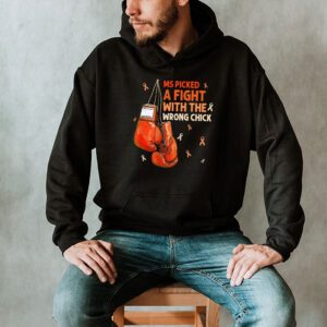 MS Warrior MS Picked A Fight Multiple Sclerosis Awareness Hoodie 2