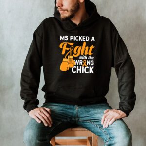 MS Warrior MS Picked A Fight Multiple Sclerosis Awareness Hoodie 2 4