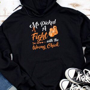 MS Warrior MS Picked A Fight Multiple Sclerosis Awareness Hoodie