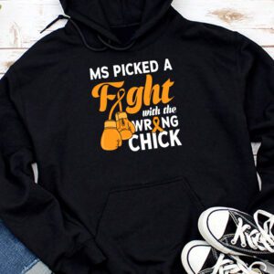 MS Warrior MS Picked A Fight Multiple Sclerosis Awareness Hoodie