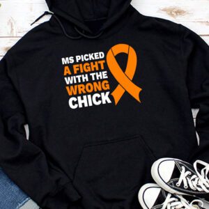 MS Warrior MS Picked A Fight Multiple Sclerosis Awareness Hoodie