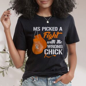 MS Warrior MS Picked A Fight Multiple Sclerosis Awareness T Shirt 1 1