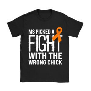 MS Warrior MS Picked A Fight Multiple Sclerosis Awareness T-Shirt